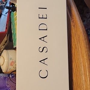 New in box. Casadei jelly flats